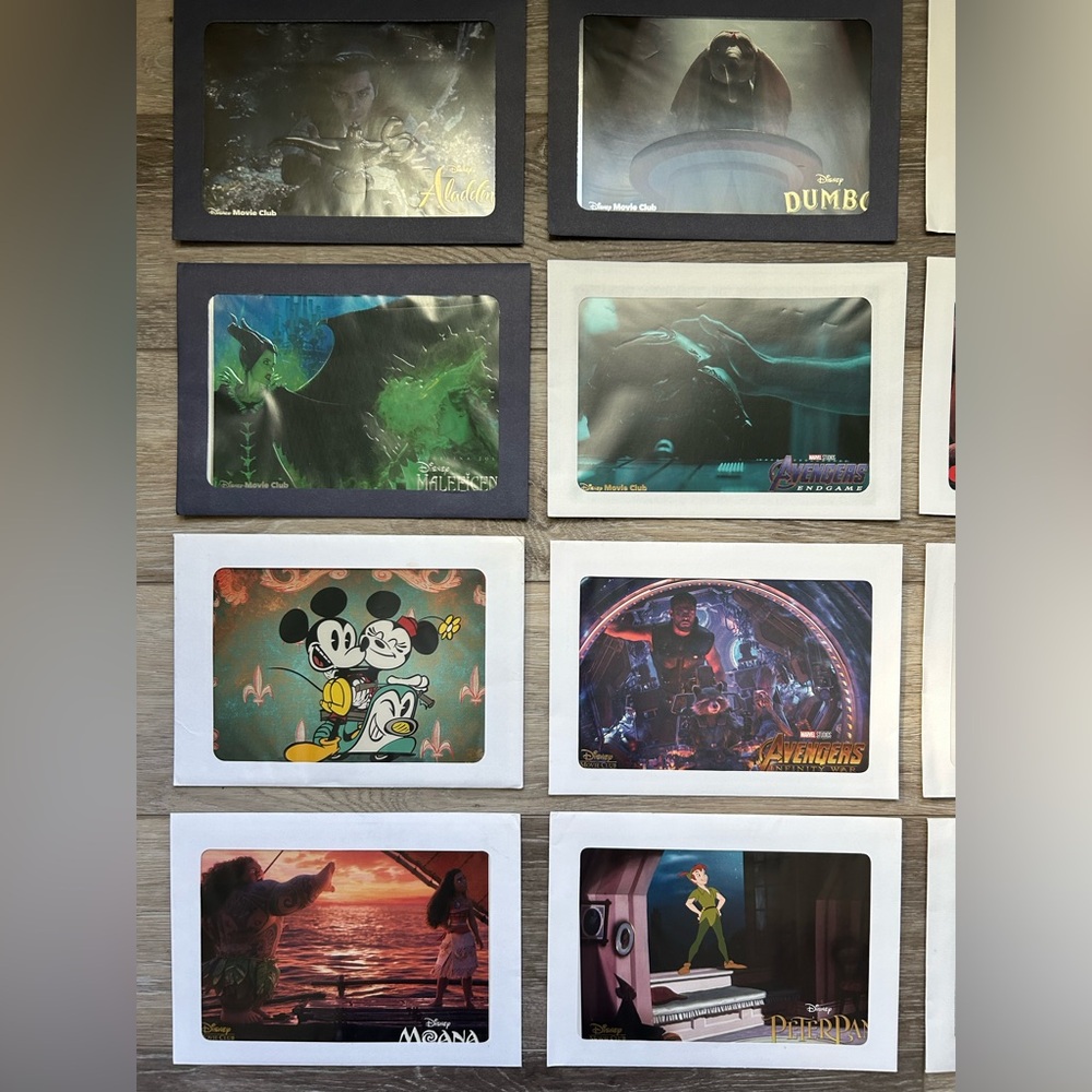 Disney Movie Club Lithographs